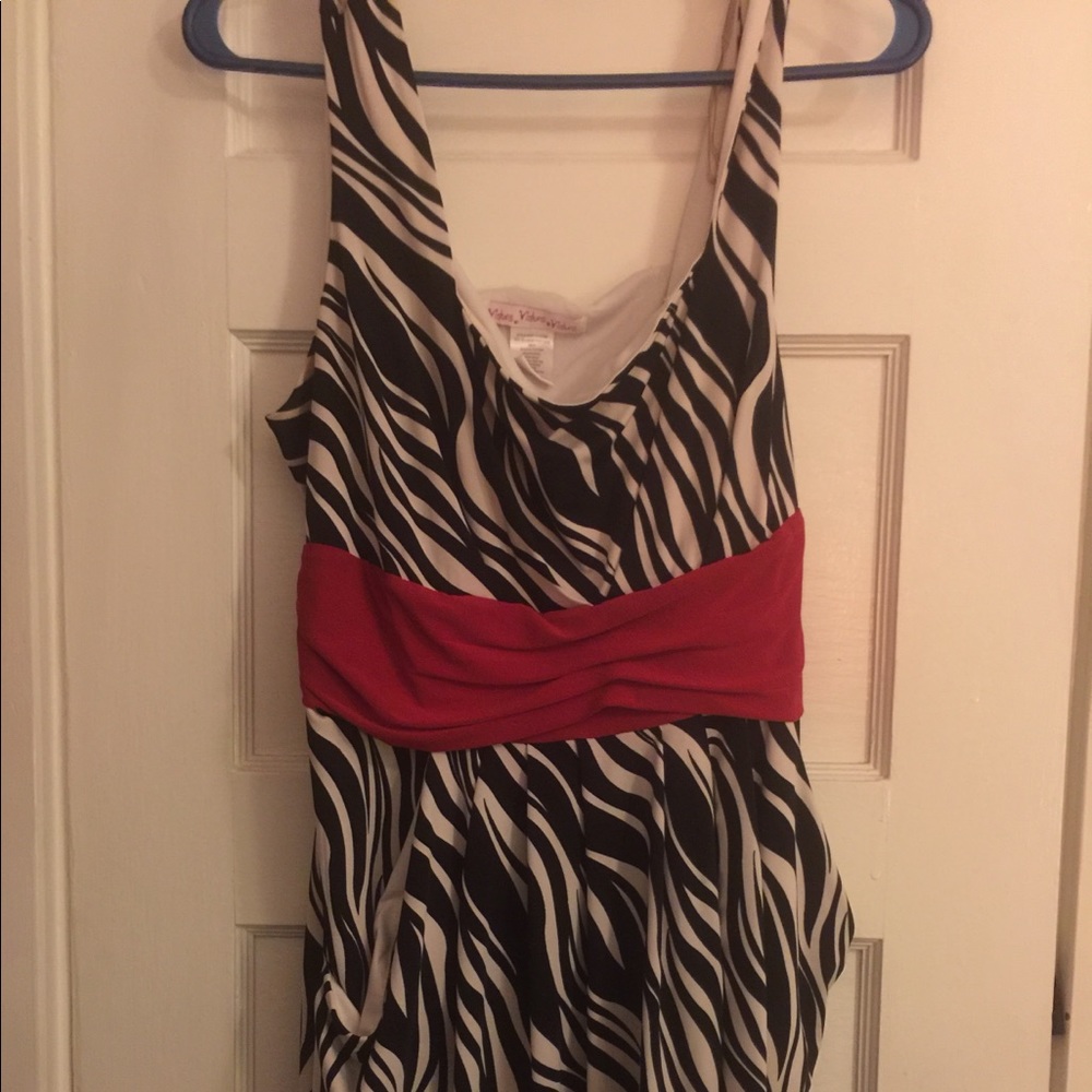 Leopard print mini dress with pockets